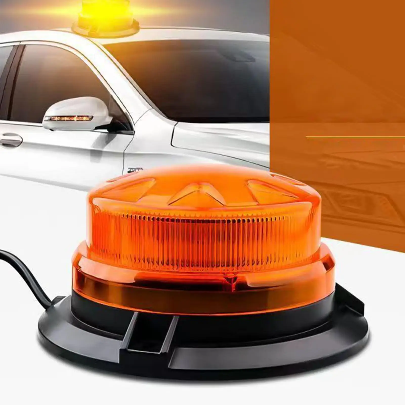 

LED Beacon Magnetic Warning Marker Magnetic Lights For Trucks For Construction Traffic Security Truck Tractor Car Work Trailer