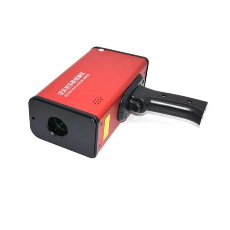 Road Marking Reflecting Measuring Instrument Handheld Retroreflectometer High Accuracy IP55 Protection 1 Year For Traffic Signs