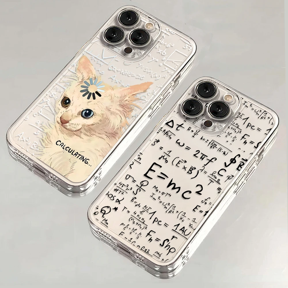 Popular Arithmetic Equations Phone Case For Samsung A57 A07 A36 A26 A56 A16 A06 A55 A35 A25 A15 A05 A54 A34 A24 A14 A13 A53 Back
