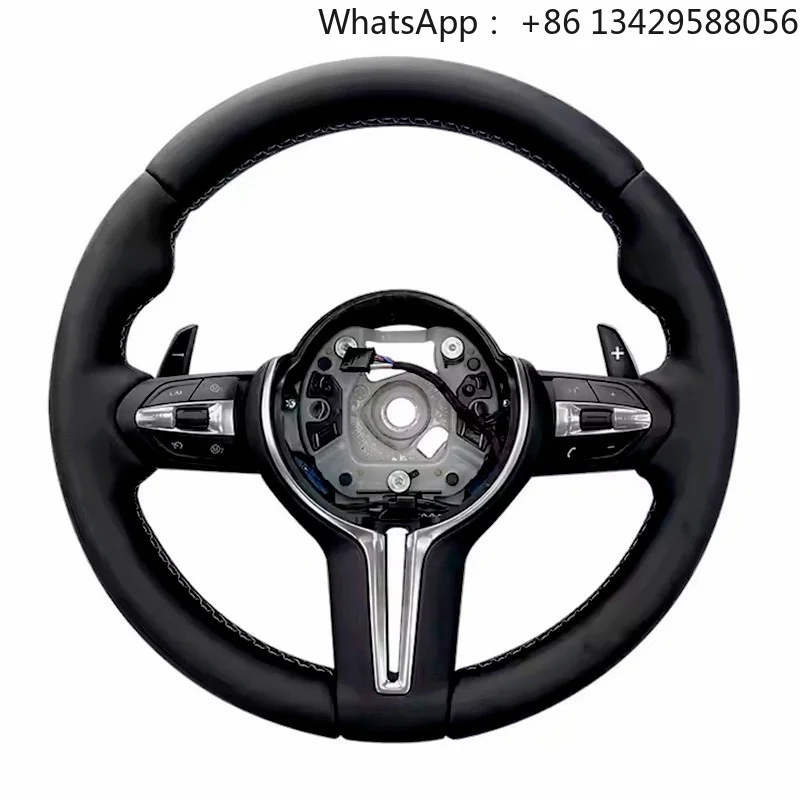 Customize Leather Steering Wheel Car Accessories for BMW F20 F22 F30 F32 F10 F12 F07 F01 M3 M5 Steering Wheel With Shift Paddles