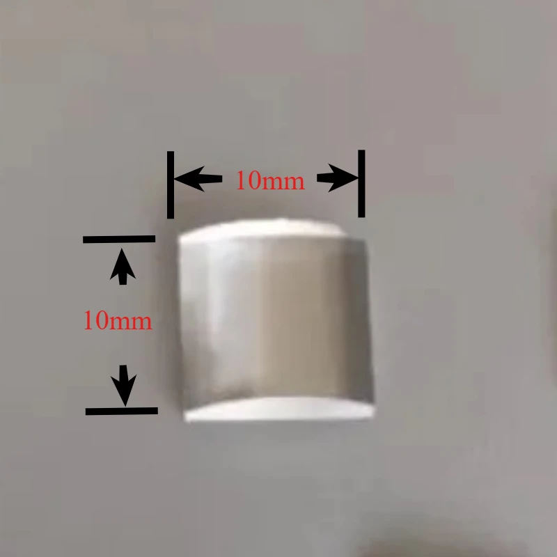 

1PC Plano Convex Cylindrical Lens 10*10mm K9 Optical Glass Focal 16mm Thickness 3mm for Point Light Source to Line Light Source