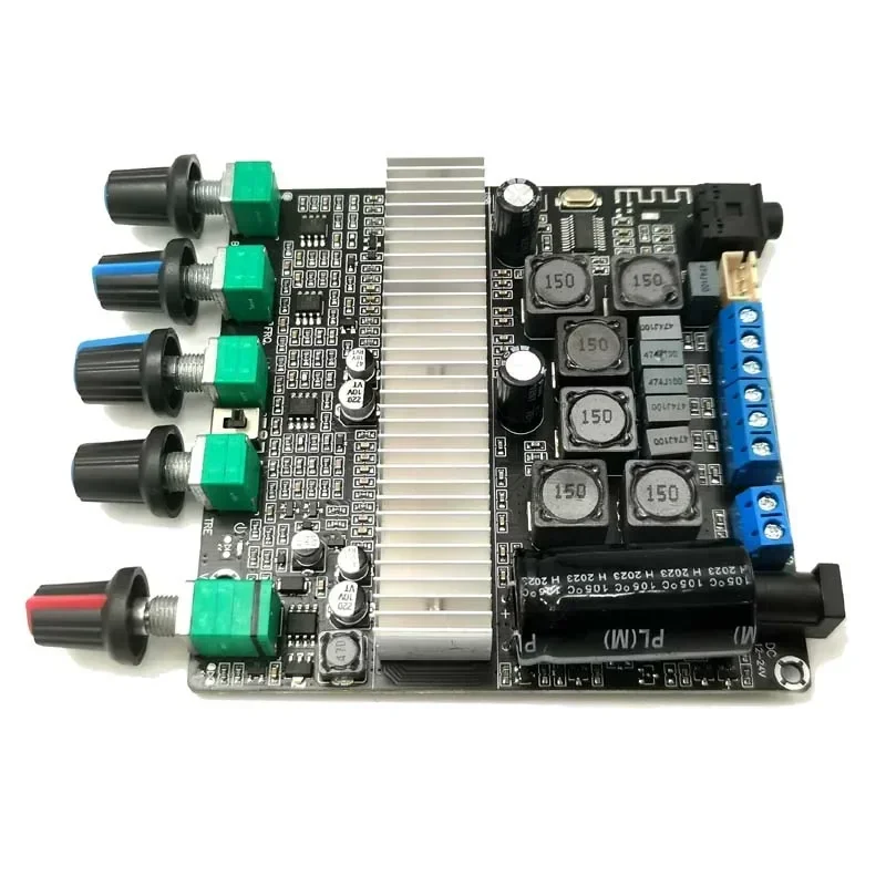 DLHiFi TPA3116D2 DC Bluetooth 5.0 Subwoofer Audio Amplifier 2.1 Channel Power 2*50W+100W Bass TPA3116 Amplifiers Board