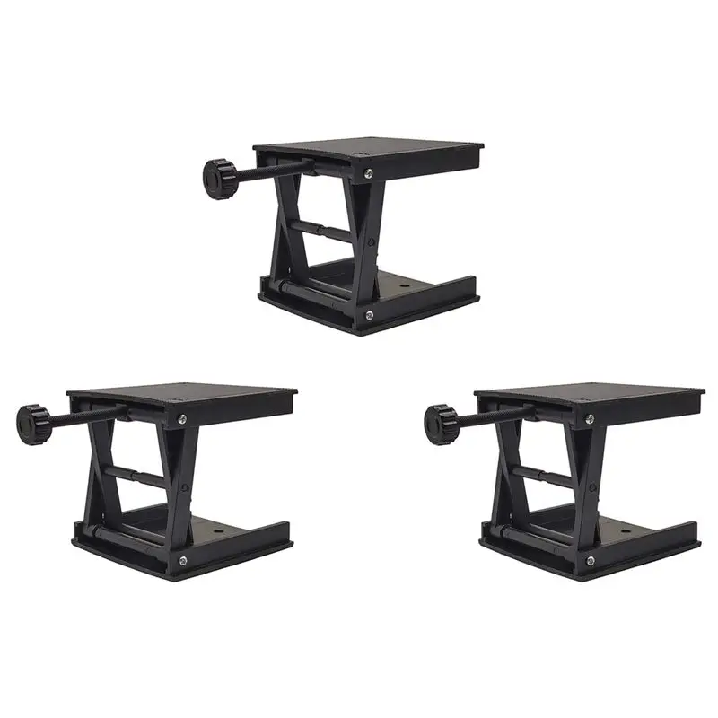 ABRW-3X Portable Woodworking Lift Table Machinery Router Lifter Adjustable Engraving Laboratory Lift Platform Workbench