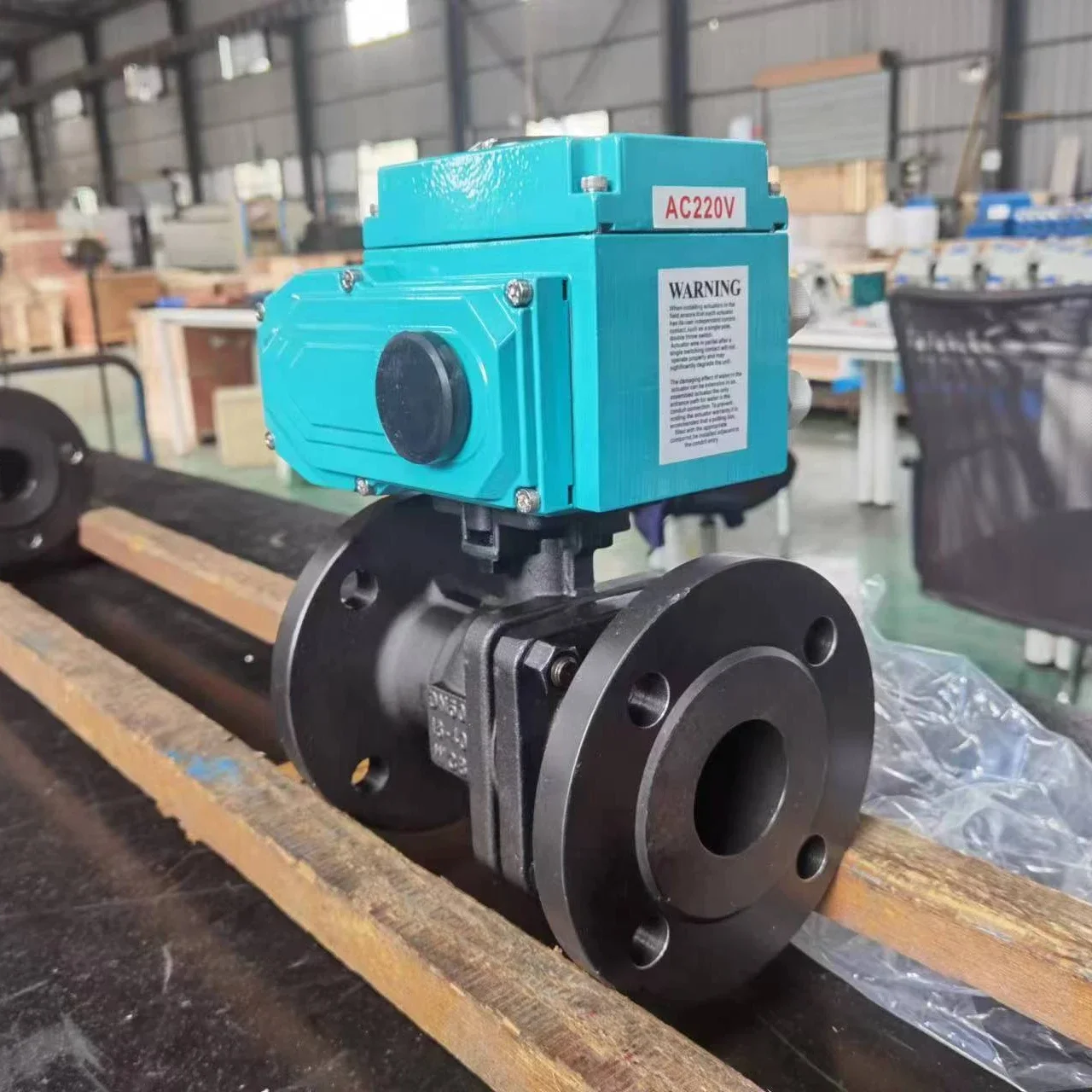 Stainless Steel Pneumatic Control Wafer Type Pneumatic Actuator Butterfly Valve