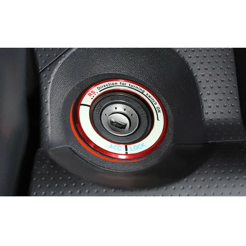 High Quality Nti-corrosion Parts Stylish 100% Brand New Accessories Button Ignition Switch Cover Aluminum Alloy