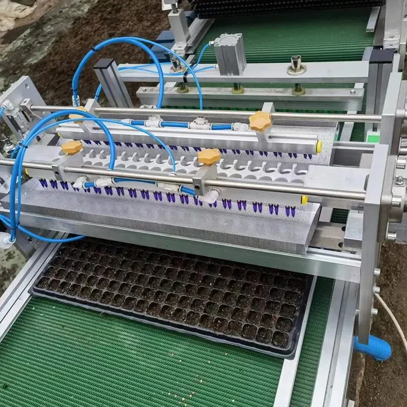 High Quality Automatic Tray Seeder Hine Efficient Seedling Nursery Sowing Planter Farm Nurseri Latt Model New