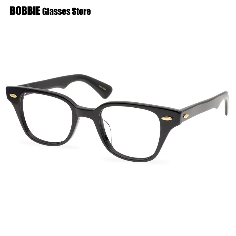 

Fashion Acetate Square Eyeglasses Men's Women's Glasses Frame Tortoise Eyewear Optical Lens Myopic Presbyopia Spectacle 2024 New