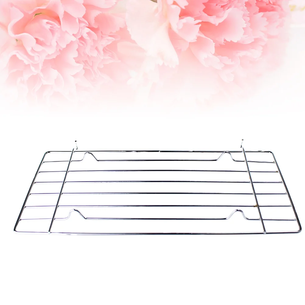 Premium Square BBQ Grill Metal Multi-Purpose Wire Netting Barbecue Wire Mesh Baking Rack BBQ Tool (255x15x15cm)