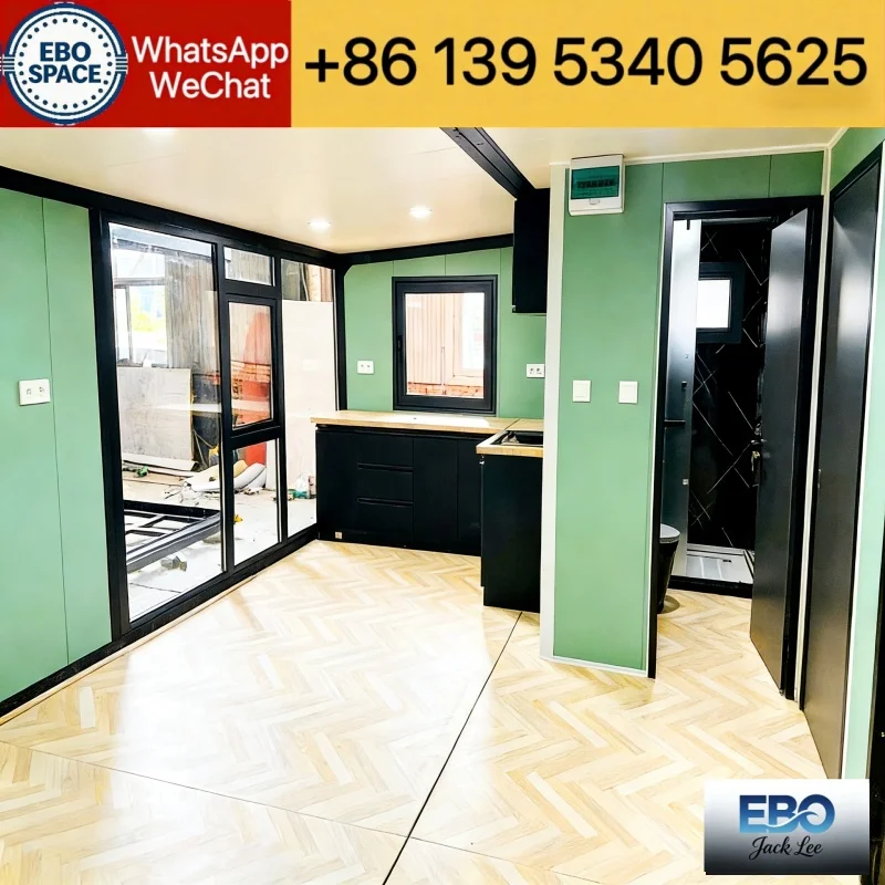 20ft Expandable Box Folding House Mobile House Factory Direct Forest Cabin Prefab Modular Folding House