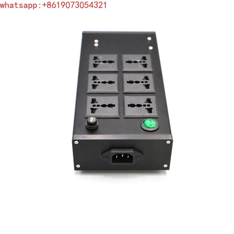 AU6 audio filter AC 2500W 10A power socket for AU UK plug