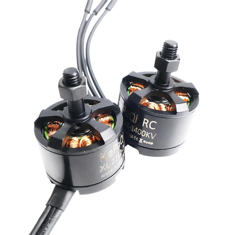 1 Uds Motor sin escobillas eje largo A2212 2212 1400KV 2450KV para avión RC Drones multirotor de ala fija modelo avión Quadcopter