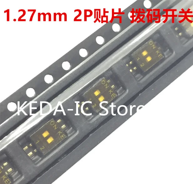 

20-500 шт./лот DSHP02TSGER 1,27 мм 2P SMD Новый оригинал