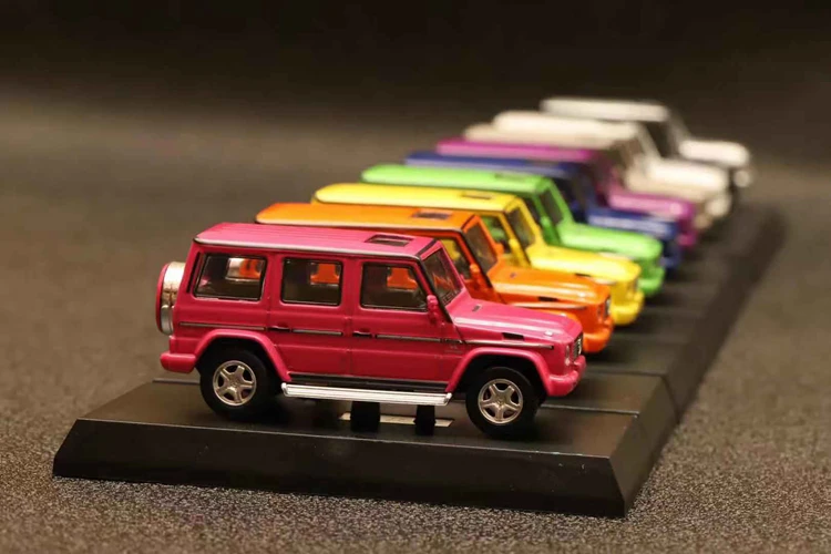 SALE KYOSHO 1:64 benz G55 G SUV Collection of die cast alloy trolley model ornaments toys