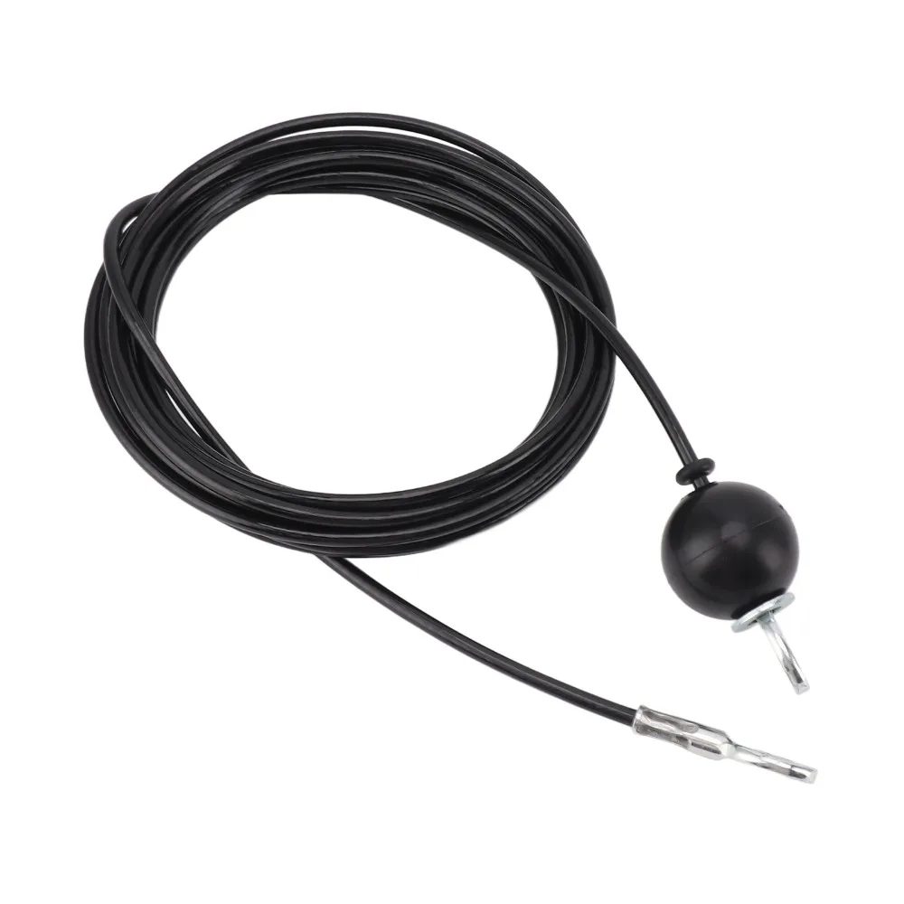 Black Fitness Cable Closed Alloy Buckle 5MM Diameter Home Gym Cable Gravity Ball Steel Wire Rope Multi Gym