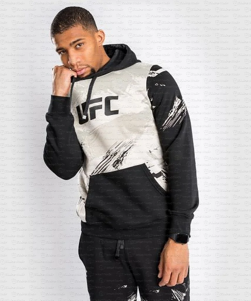 

UFC Authentic Fight Week 2.0 Hoodie Long Sleeve Autumn Sweatshirt for Men And Women Oversized Spring Boxing Training Wear
