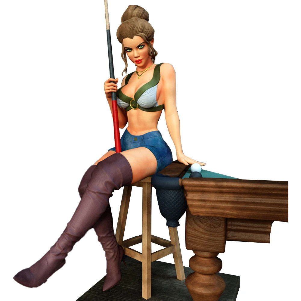 Schaal 1:24 Vintage vrijetijdsstijl |   Hars figuurset |   Ongeverfd |   DIY aangepast model A898