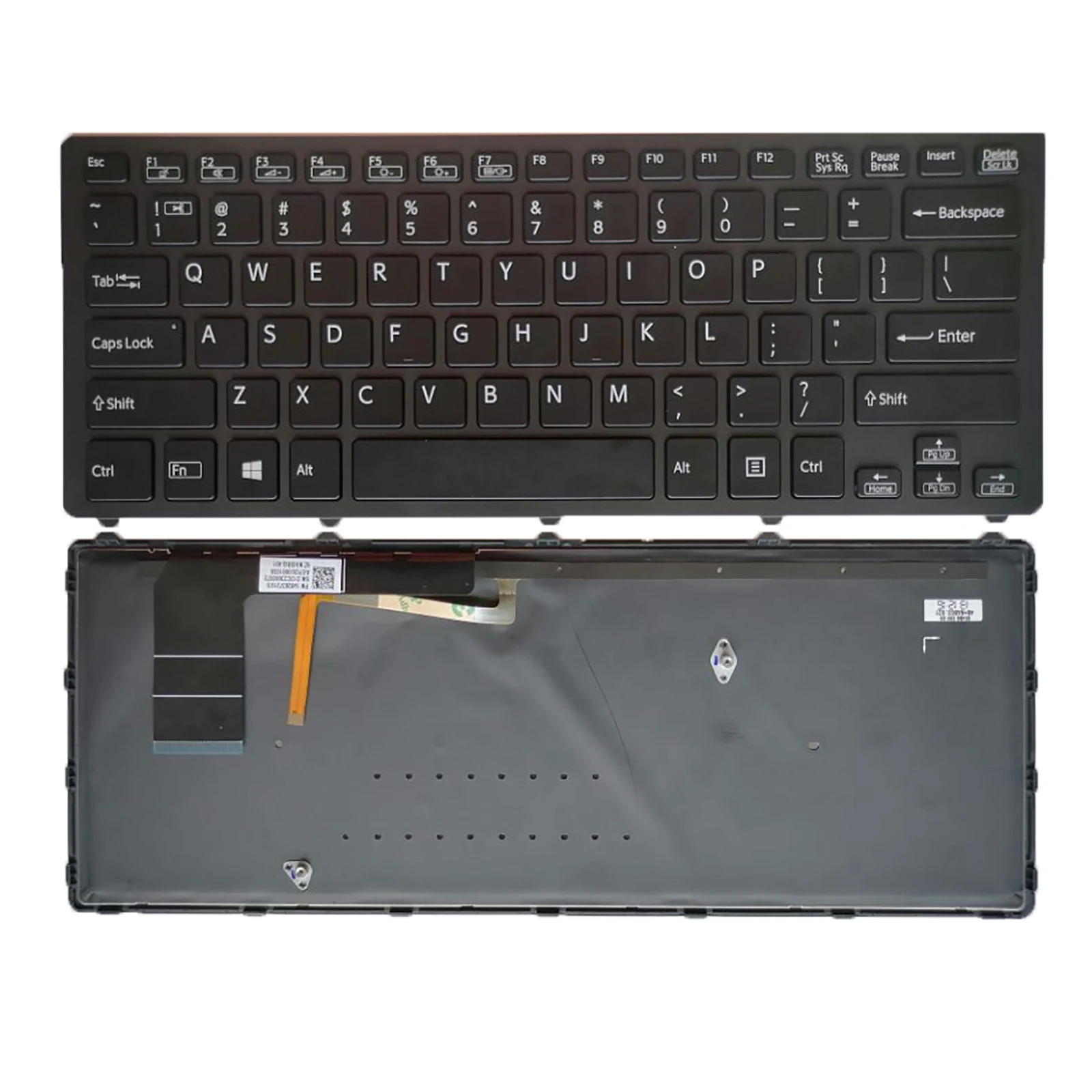 

New for SONY VAIO SVF-14N SVF14N keyboard US Backlit 149263721US 9Z.NABBQ.401