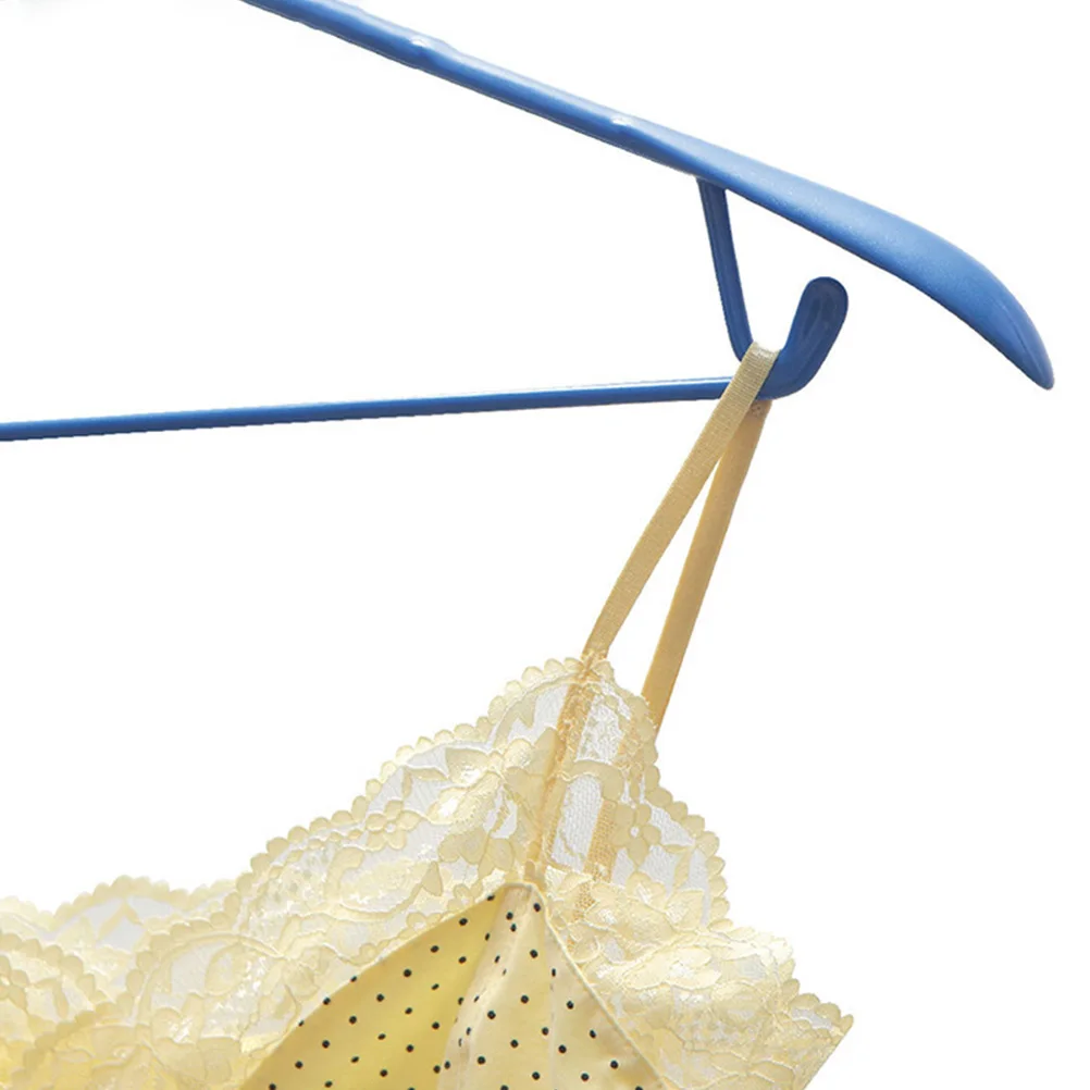 

5pcs Seamless No Mark Clothes Hangers Thickened Plastic Metal Non Slip Coat Rack for Suits Dresses Widened Hangers Closet