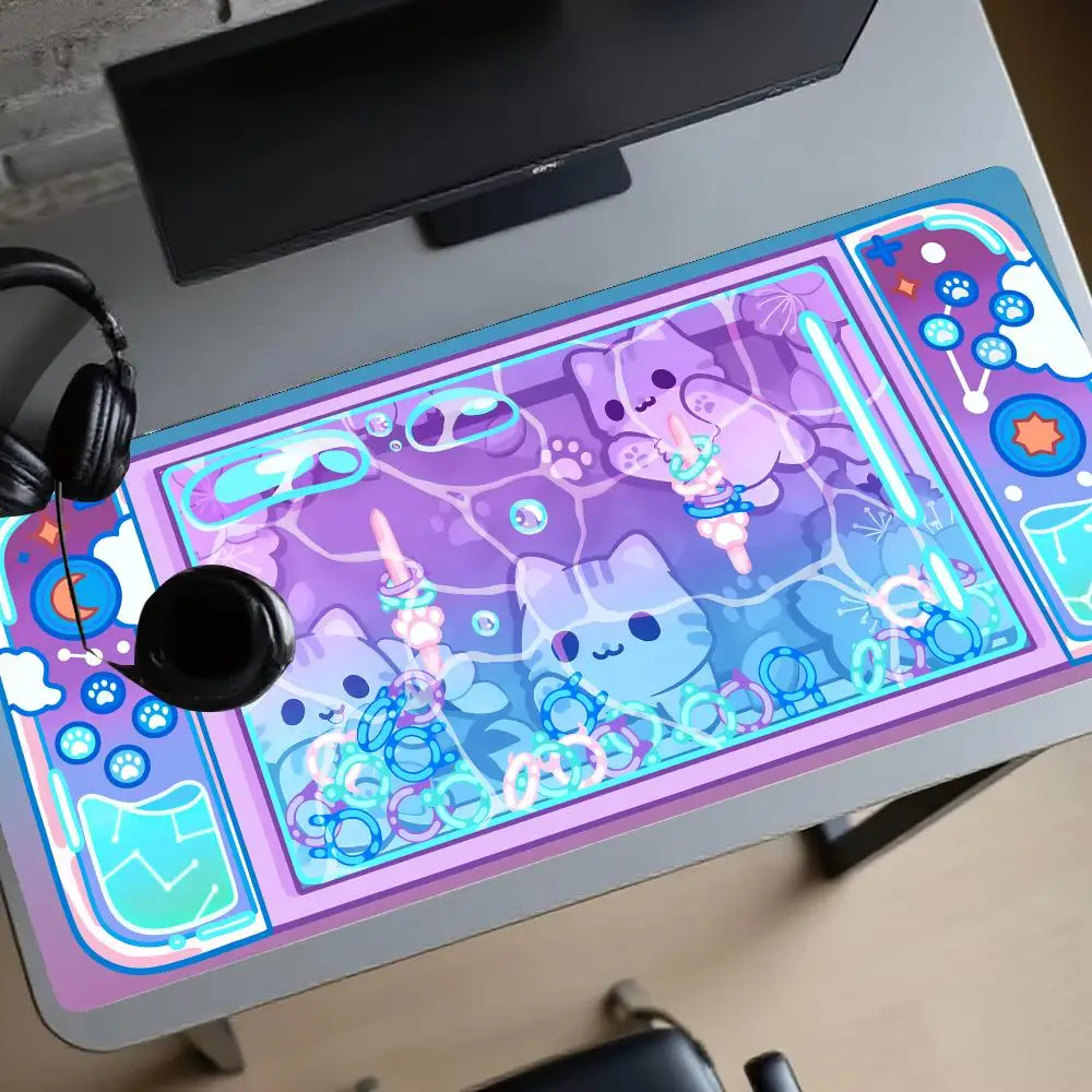 Game Cat Speed Mousepad Desk Accessories Mouse Carpet Xxl Mouse Pad 900x400 Gaming Mouse Mat Desk Pads Table Pad Office Items