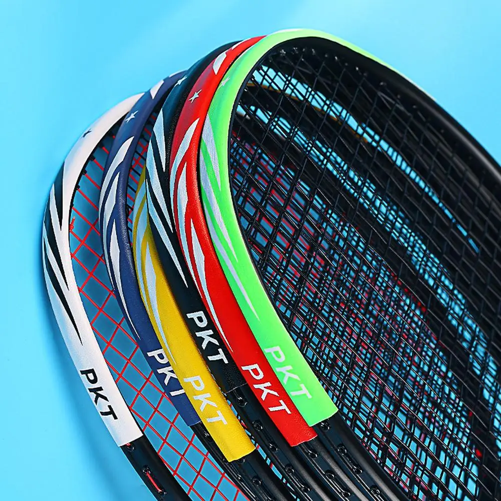 Self Adhesive Badminton Racket Head Edge Protector Tape Off Paint Anti Tennis PU Sports Frame Tape Wear Resistant Protector I6E4