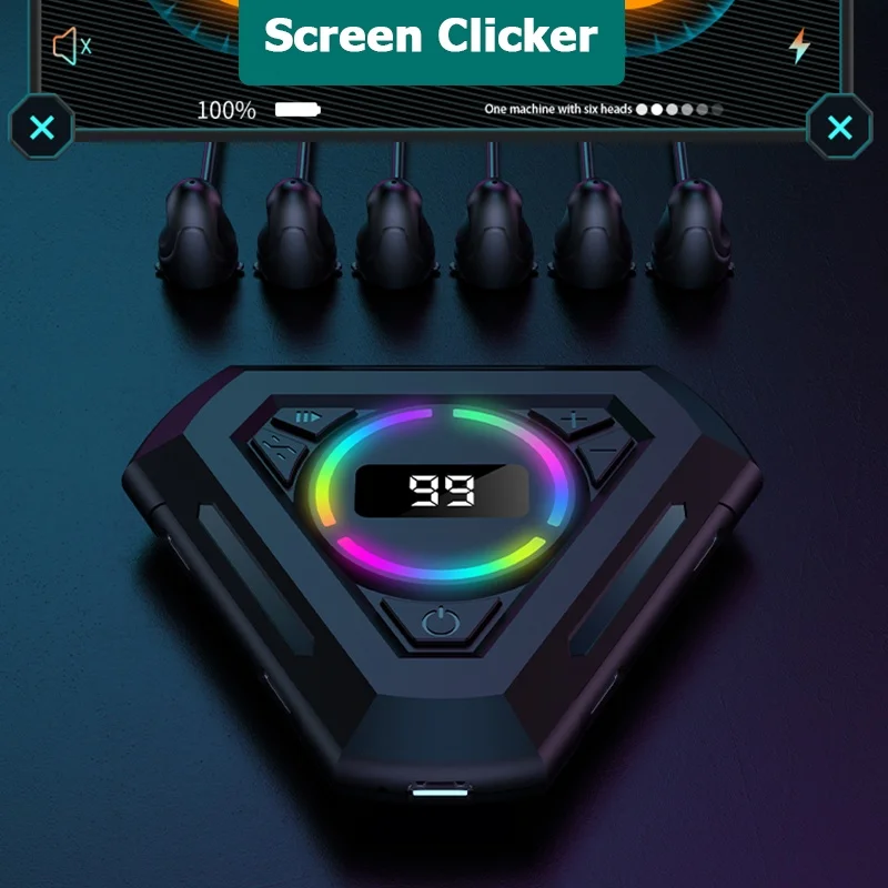 

screen clicker Mobile Phone Tiktok live Like Automatic Like Device Screen Smart Mute Clicker Live Broadcast Like Game Clicker