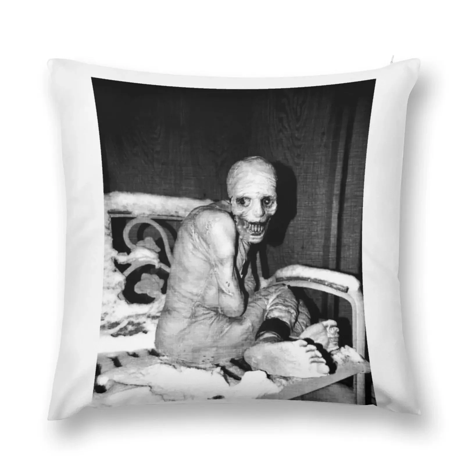 

Russian Sleep Experiment (Creepy Pasta) Throw Pillow Christmas Pillows Cushions Cover pillow