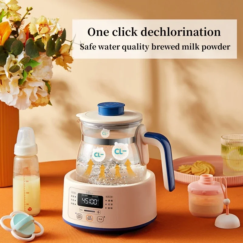 Bear Thermostatic Kettle Hot Water Kettle for Baby Milk Powder Intelligent Insulation Electric Kettle Household Warm Milk Pot