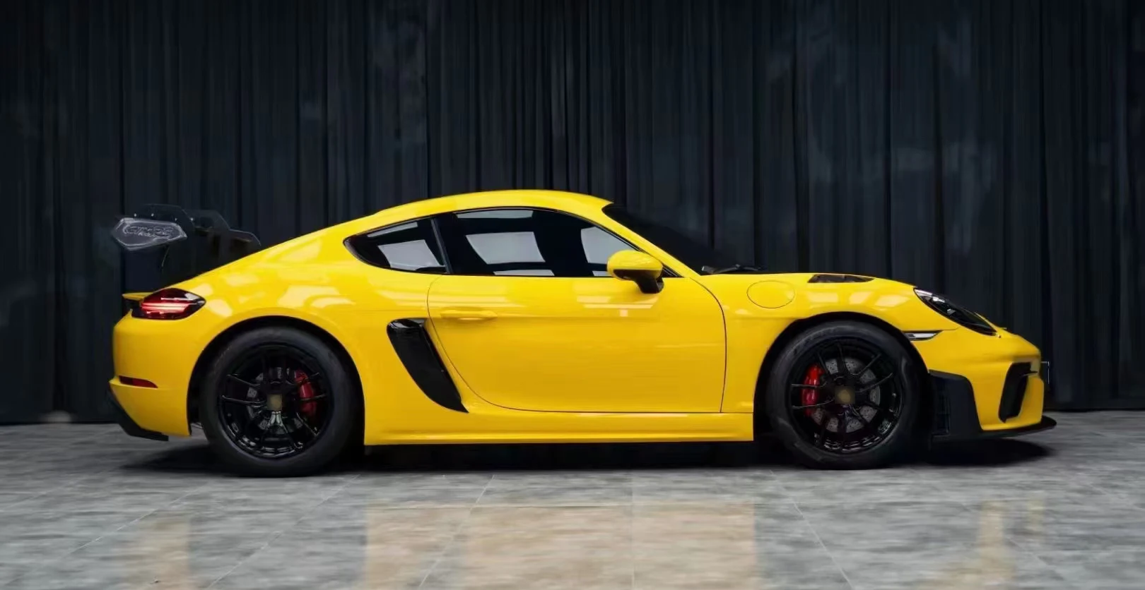 تجميل لـ 718 982 2016 - 2024 Cayman Boxster إلى GT4RS pp طقم الجسم الشريط الأمامي