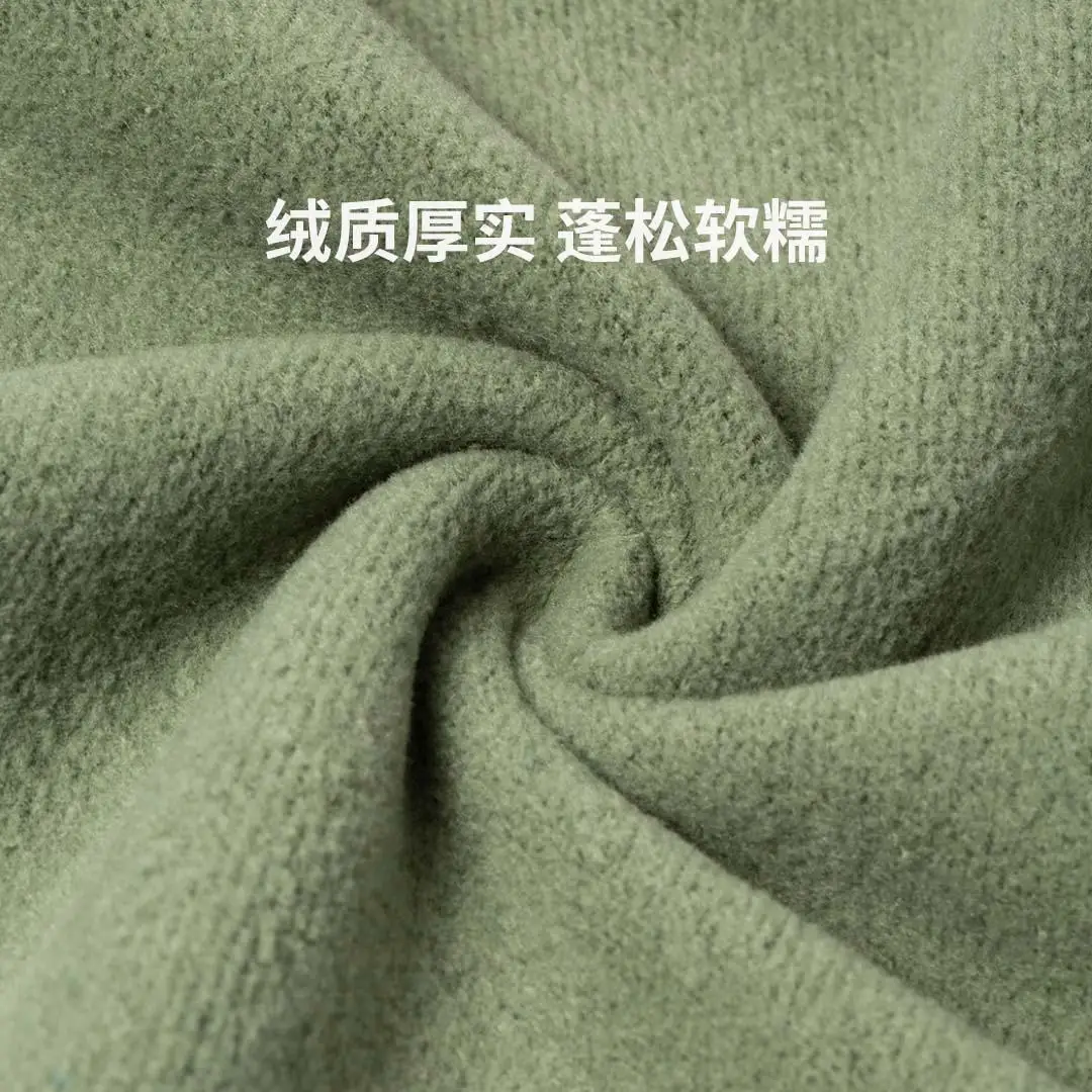 2024 Xiaomi Cotton Thickened Universal Hoodie Fashion Long-sleeved Sweatshirt Coat Clothes Fluffy Soft Warm Casual Youpin Qimian