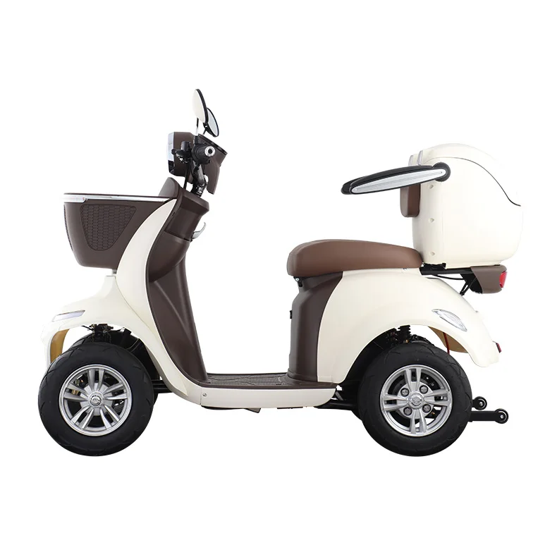 

Lunar-Q Mobility Scooters Electric 4 Wheel Handicapped Scooter With Disc Brake Electric Scooter Led Light