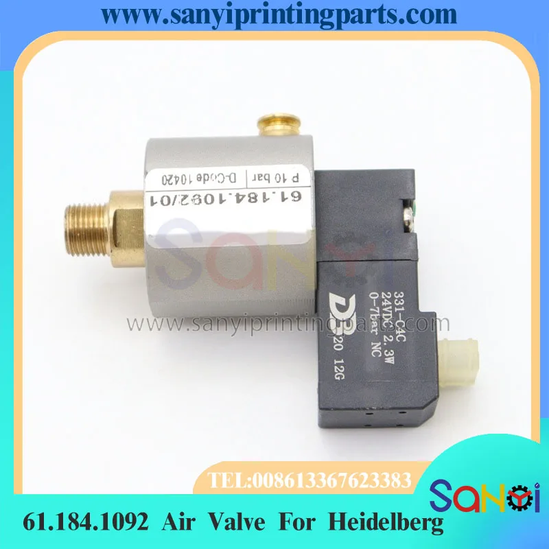 

Best Quality 61.184.1092 Air Cylinder Valve For Heidelberg CD102 Printing Machine Parts