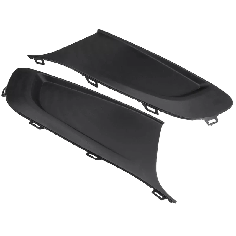 Couvercle de cadre de phare antibrouillard de pare-chocs avant, grille sans trou, Touran Caddy, 2010-2014, 2K5853665, 2K5853666