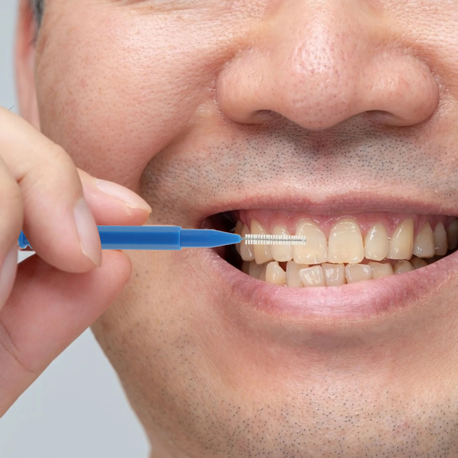 60 قطعة من فرش الأسنان بين الأسنان المعبأة لتنظيف الأسنان بشكل فعال، مجموعة العناية بالفم المحمولة مناسبة للسفر المنزلي والمكتب #4