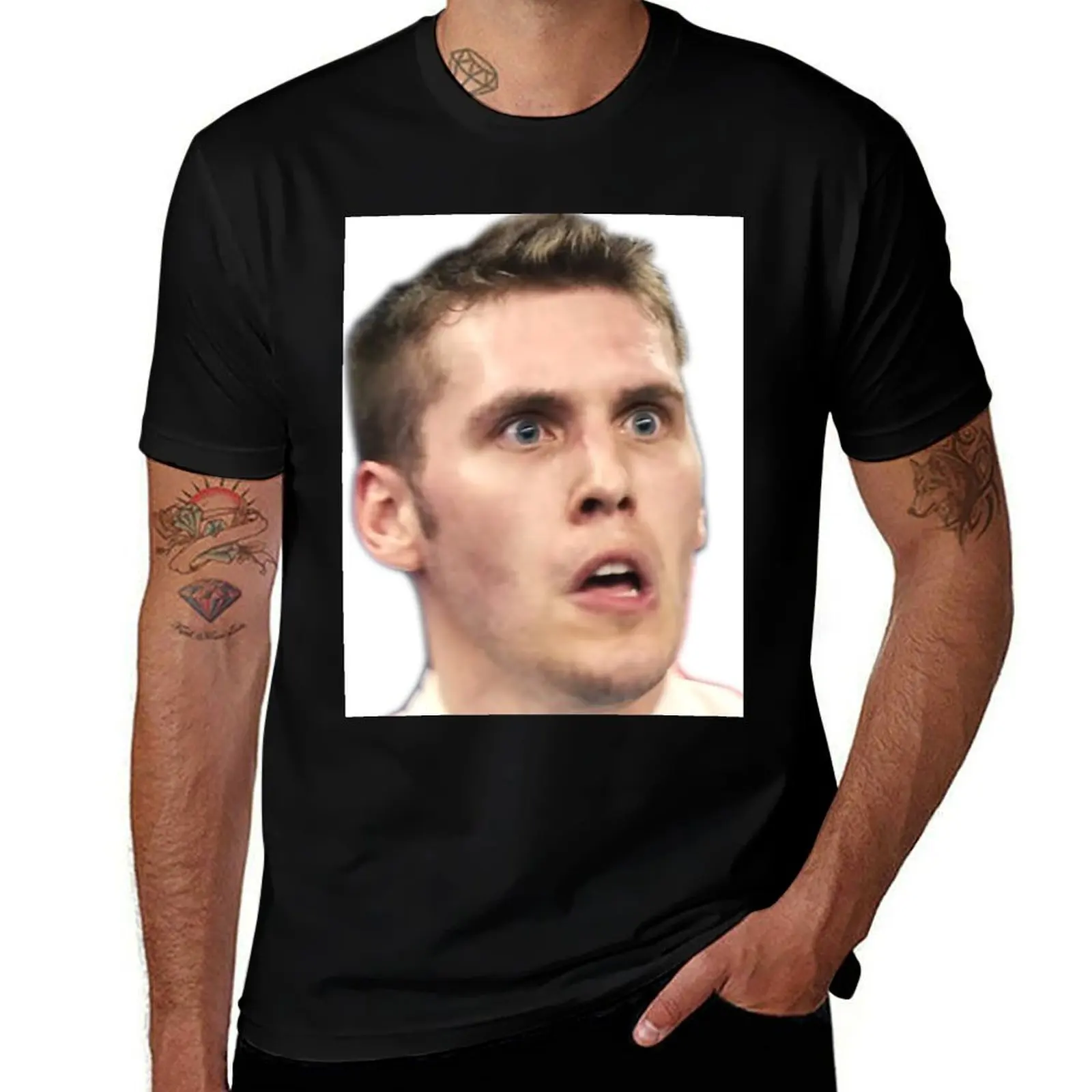 

Jerma985 T-Shirt Modern Print Casual T-Shirt