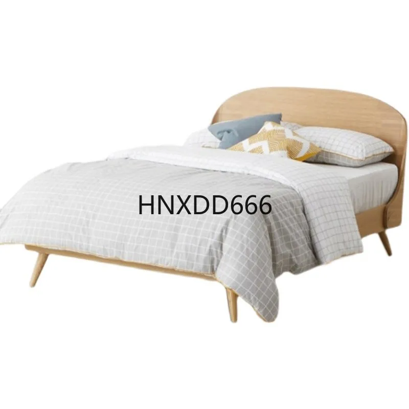 

Wood Sale Bedroom Double Bed Waterproof Simple European Modern Headboard Beds Queen Twin Wooden Camas De Dormitorio Furniture