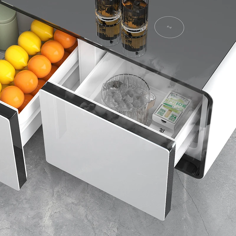New Hot Selling 2026 Multifunctional Refrigerators Smart Coffee Tables Wireless Charging And Touch Screens Tables