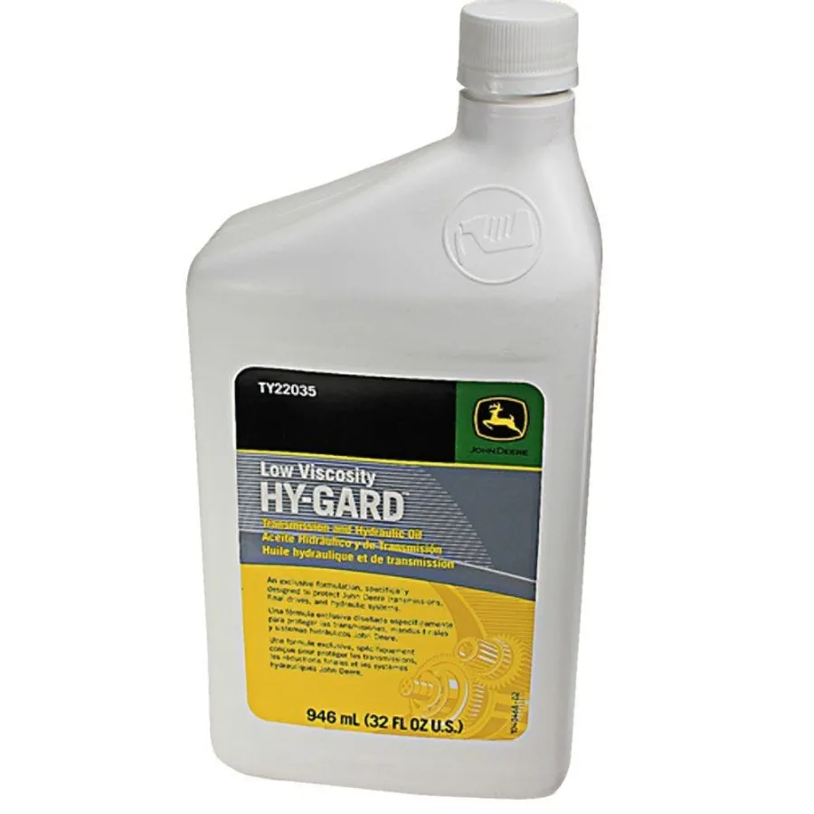 

John Deere Original Equipment HyGard 32 oz. Transmission Hydraulic Oil TY22035 for heavyduty agricultural machinery and industr