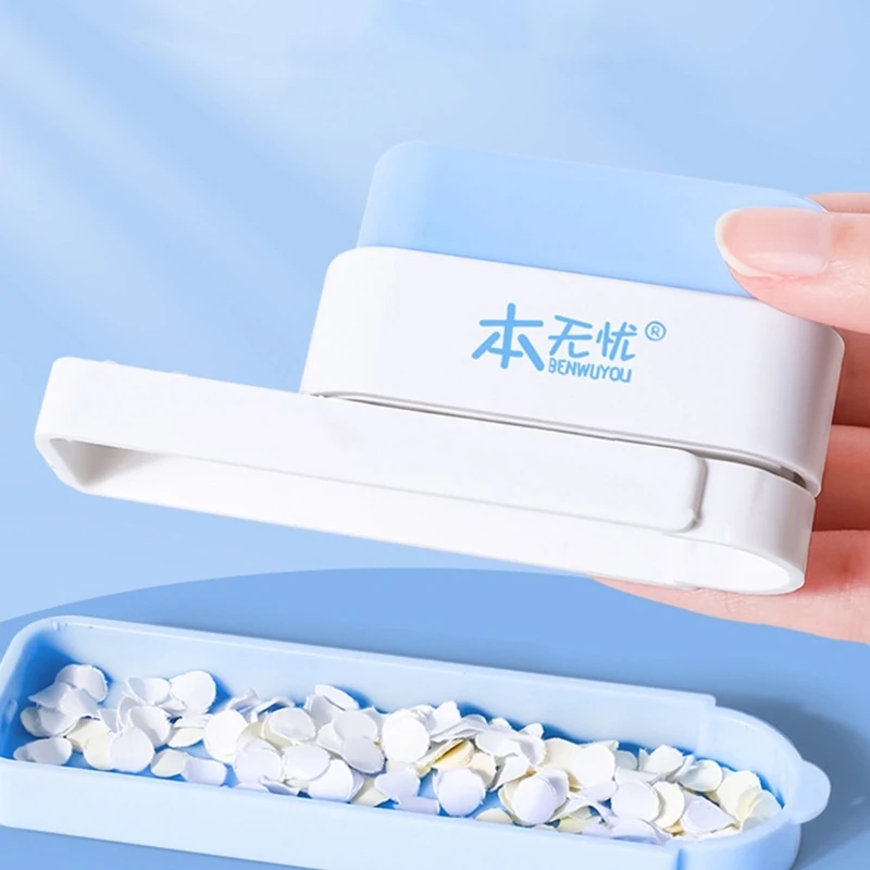 5-Loch-Papier Puncher Craft Paper Tool Hand Account Hole Puncher Tragbarer Lochpunch für Büro .H05A