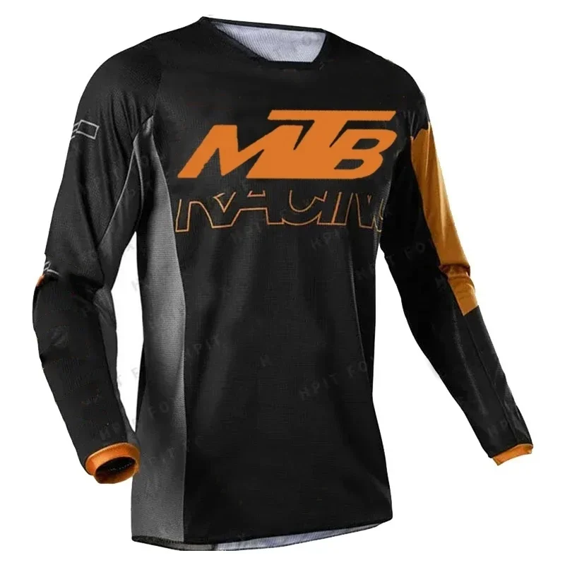 AliExpress NONE MTB Mountain Bike Long-Sleeve Jersey Breathable Outdoor Cycling Moto Cross Sports Top