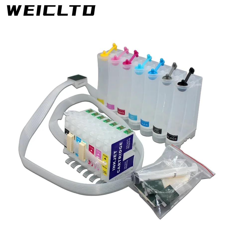 

T034 T0341-T0347 7Colors Empty Ciss System with ARC Chip for Epson Stylus Photo 2100 2200 r2100 r2200