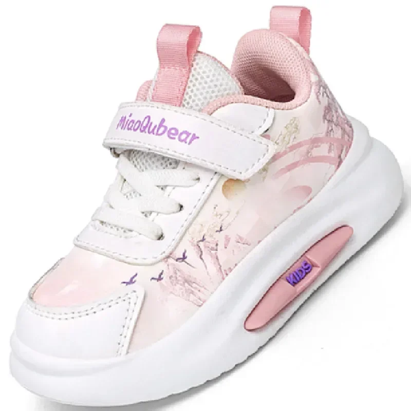 

2025 New soft Running Shoes Boys Casual Walking Non-slip Outdoor Girls Children Mesh trend autumn Breathable student Sport Shoes