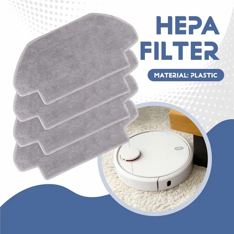 A11E-For Xiaomi Mi Robot Vacuum Mop 2S / Mop Pro/Mop P/Robot Vacuum S12/S10 EU/STYJ02YM Main Side Brush Hepa Filter Mop Cloth