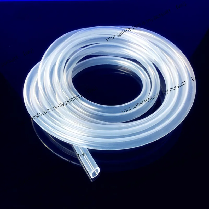 1 meter 27 kinds of specifications 0.5mm to 12mm, food grade transparent silicone hose, rubber hose