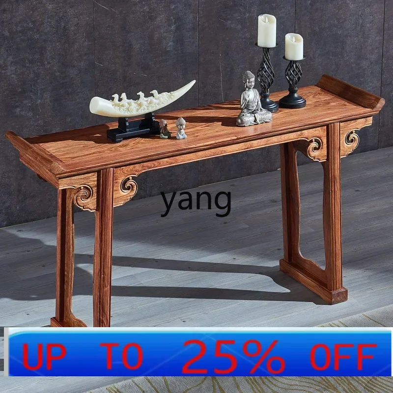 

lmm furniture table rosewood all solid wood red sandalwood Chinese home incense case entrance