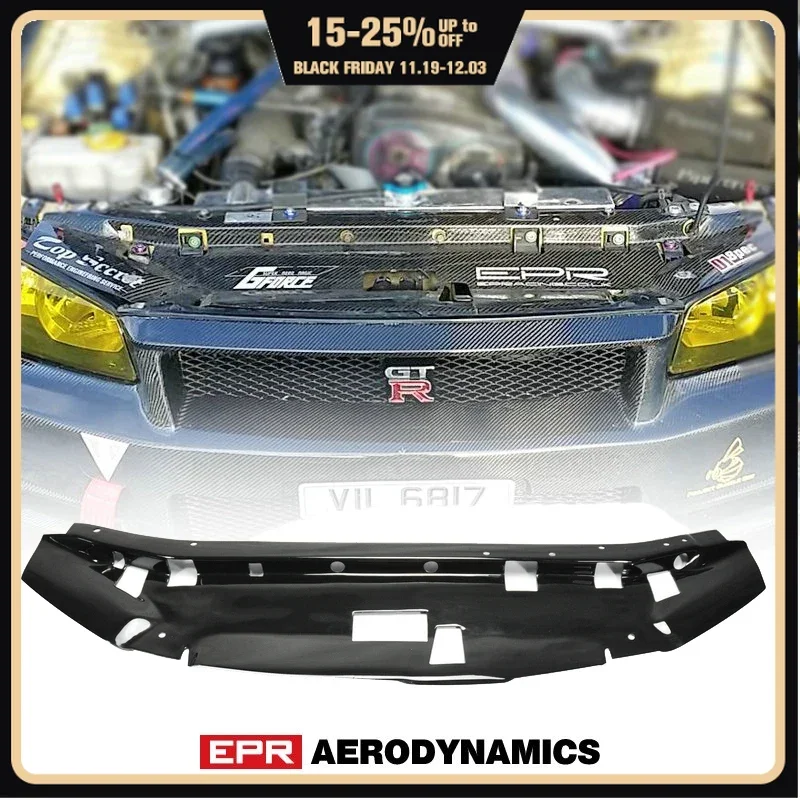 

Автомобильный Стайлинг FRP стекло волокно гараж защитный стиль охлаждающая панель подходит для Nissan Skyline R34 GTR