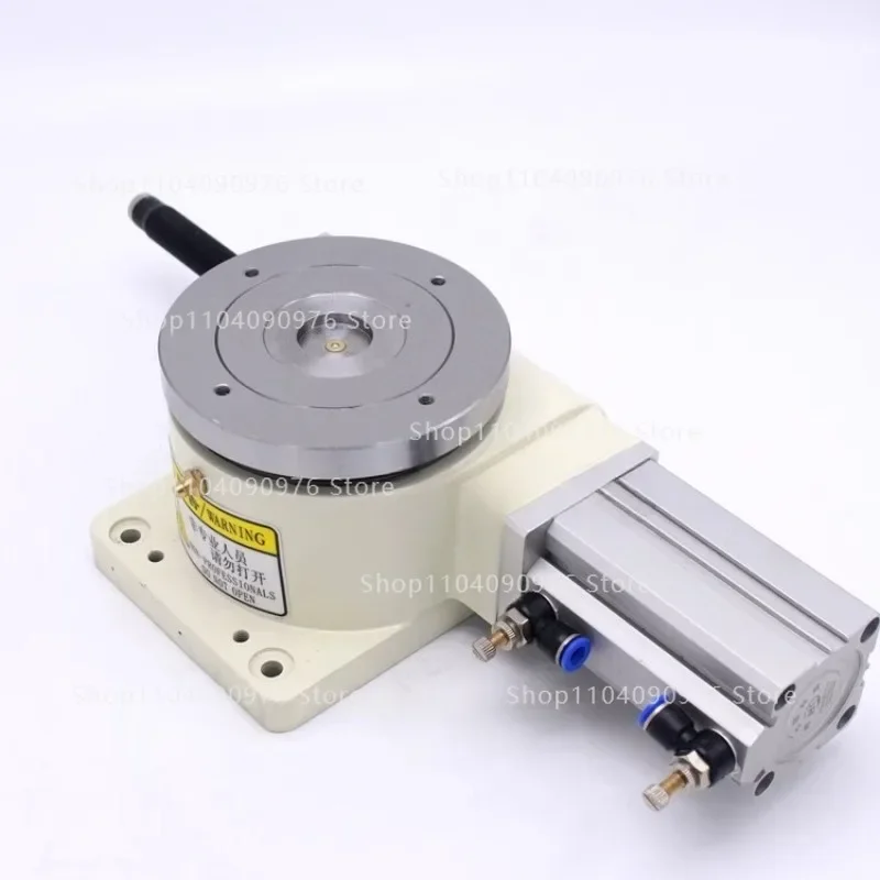Fully automatic pneumatic indexing plate, rotating table, equal division plate splitter HSD-140DT pneumatic chuck rotation