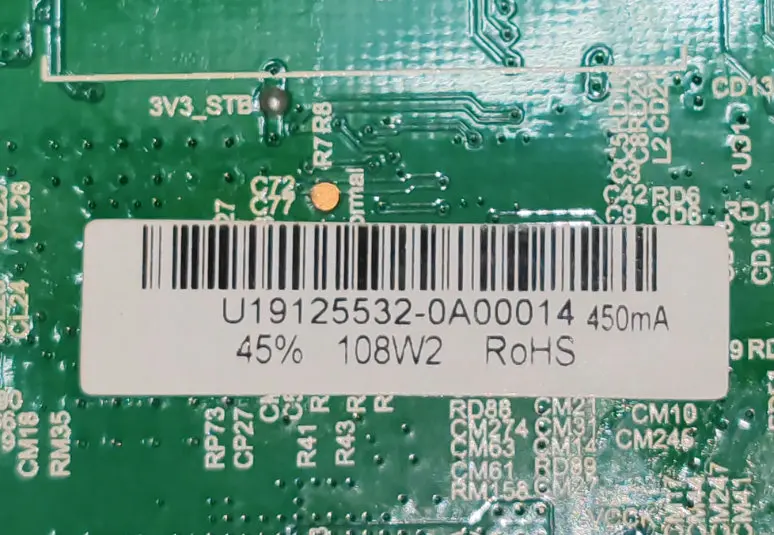 TP.MT5510I.PC821 Three in one WiFi network TV motherboard for 111--180V 450MA 108W 1+8G 4 core