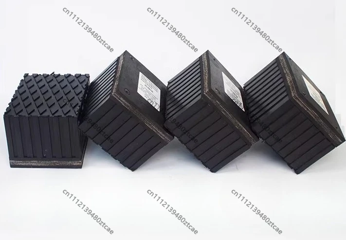 Scissor Lift, Heavy Duty Heightening Blocks 10cm Thick, Lift Support Rubber Pads for Full-Size & Mid-Size Scissor Lifts