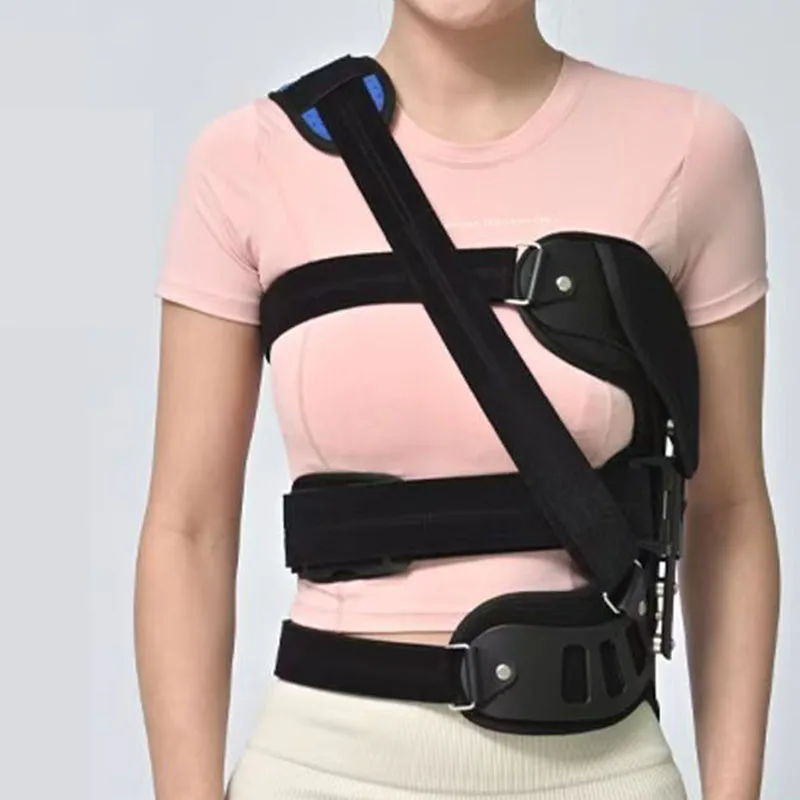 1Pcs Adjustable Spinal Auxiliary Orthosis-Scoliosis Brace Posture Corrector Treatment-For Back Postoperative Recovery Adults