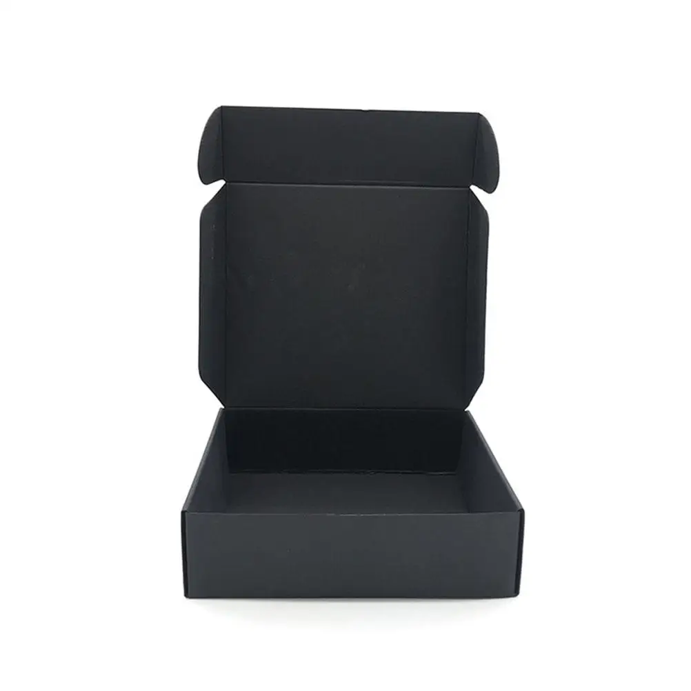 24 шт. упаковочные коробки, легкая упаковка, складная бумага для хранения, черные чехлы, упаковка, удобный магазин